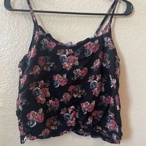 Floral crop top